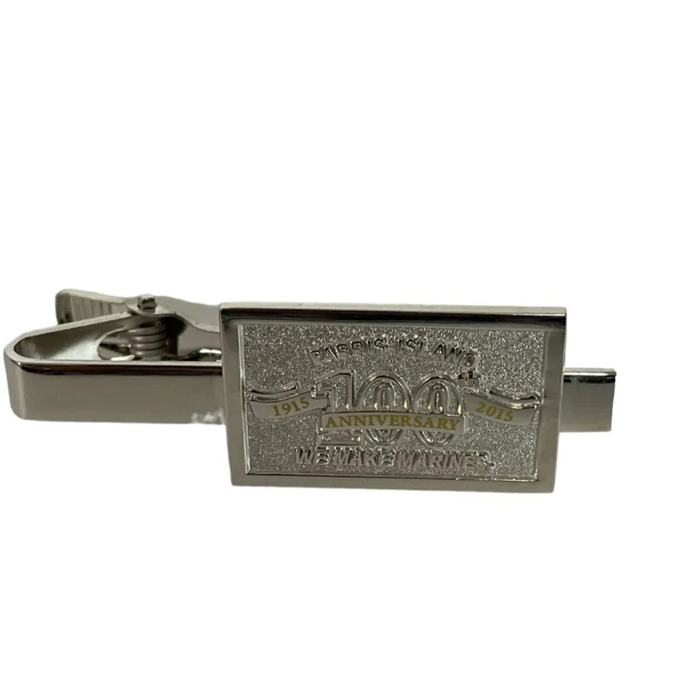 Parris Island 100th Anniversary We Make Marines Tie Tack Clip Lapel Pin‎